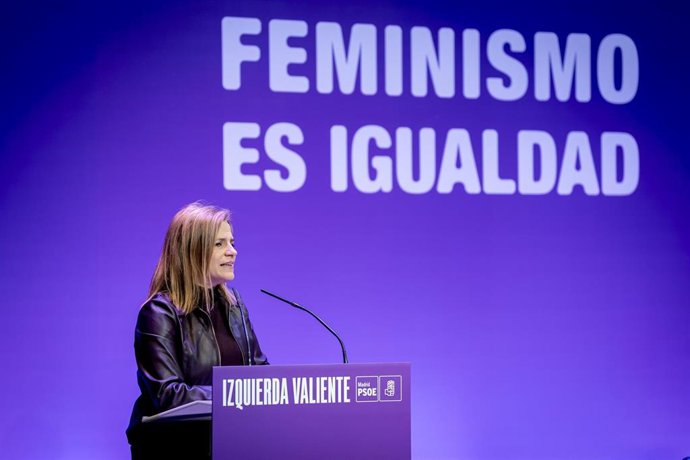 Archivo - La secretaria de Igualdad, Pilar Bernabé, participa en la conferencia sectorial ‘Feminismo es igualdad’. 