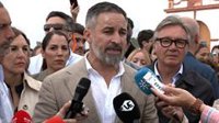 Santiago Abascal critica el "fanatismo climático" y acusa a Moreno de "continuar con su plan de arrancar olivos"