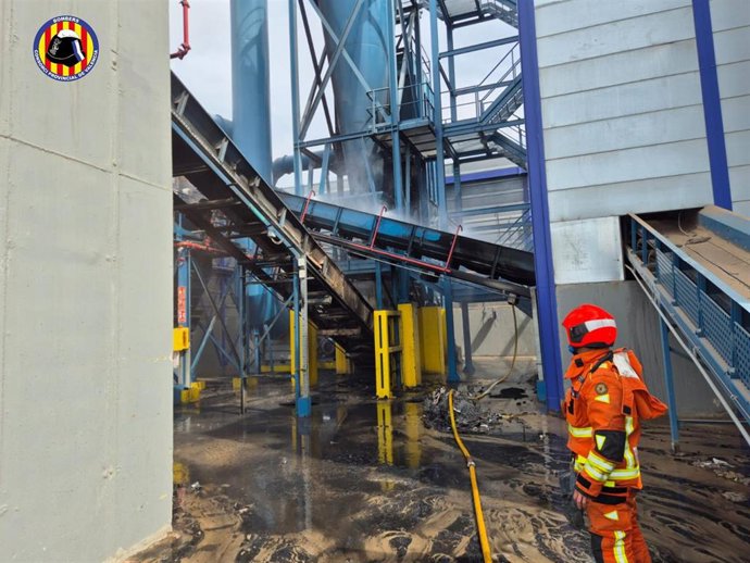 Imagen de la nave afectada