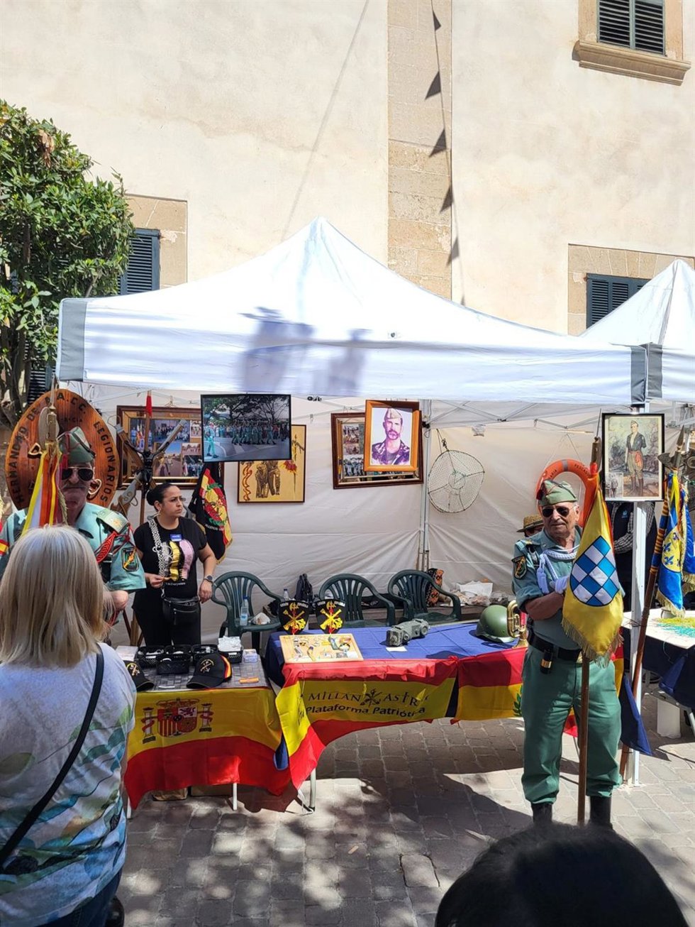 MÉS per Mallorca denuncia la instalación de un puesto de "exaltación franquista" dedicado a Millán-Astray en Porreres
