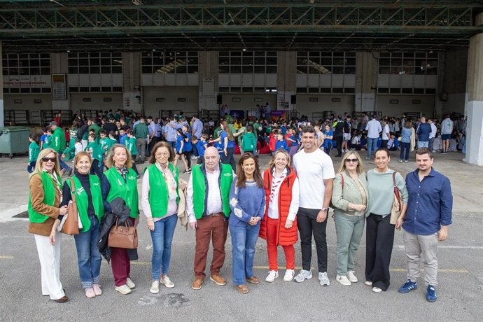 Cerca de 600 jóvenes celebran en Torrelavega San Jorge, patrón de los scouts