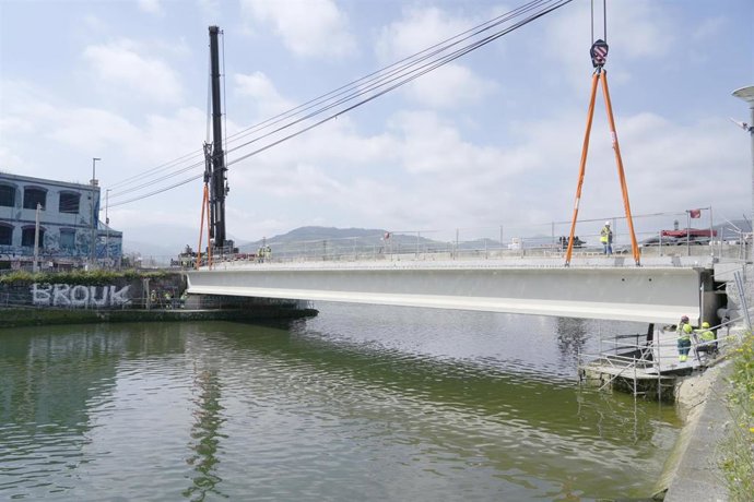 Colocación de las vigas