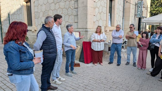Conmemoran el centenario de la estación de tren de Sineu