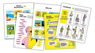 El libro 'A fer la mà! Passatemps valencians', la serie de éxito de Vicent Marco y Raúl Salazar, regresa a las librerías con un segundo volumen y una novedad: un divertido 'Quién es quién' "cien por cien valenciano".