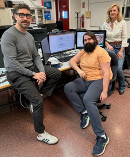 Un equipo de investigación de la Universidad de Málaga.