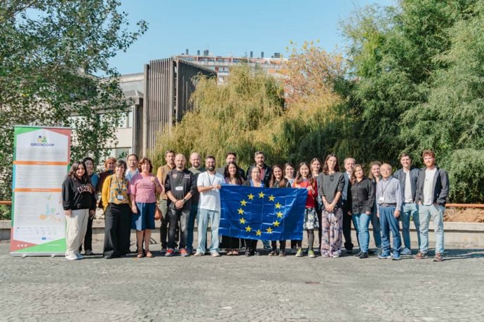 Imagen del grupo que tomó parte en la reunión inicial, que tuvo lugar en Lugo en octubre del pasado año.