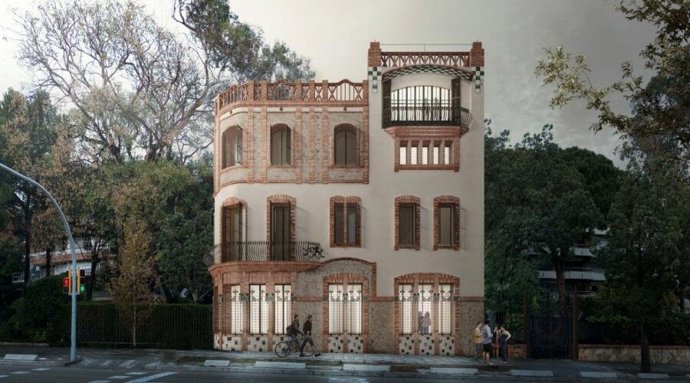 Render de la Casa Hurtado.
