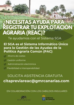 Servicio gratuito de asistencia administrativa al sector primario para la inscripción de fincas en el REAC