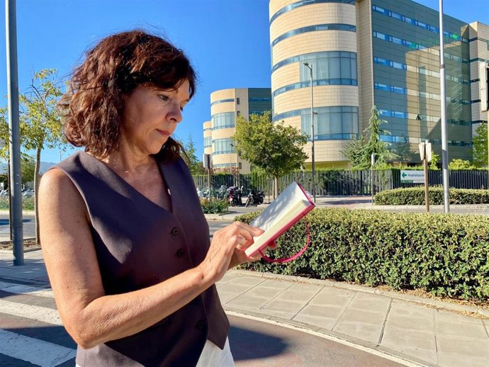 La candidata número tres del PSOE de Granada al Parlamento andaluz, Mª Ángeles Prieto.