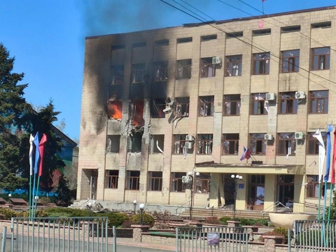 Ataque ucraniano en la parte prorrusa de Lugansk