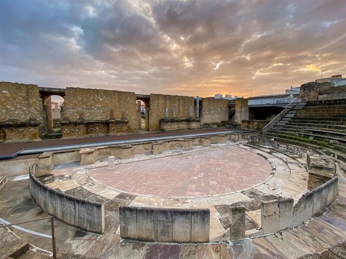 Archivo - Imagen de las ruinas de Itálica en Santiponce (Sevilla).