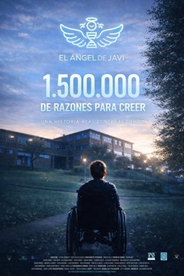 Cartel El ángel de Javi