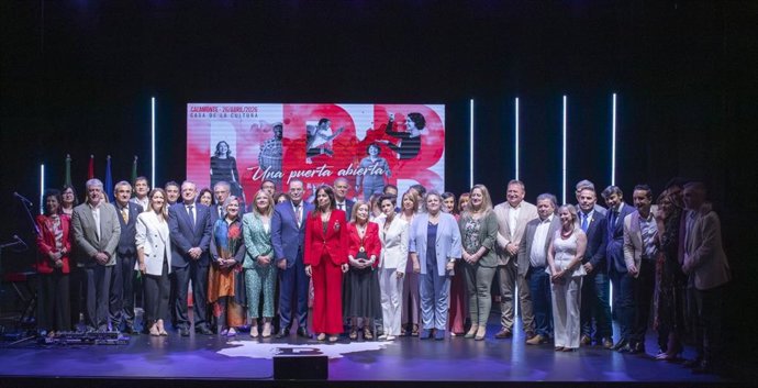 Acto de entrega de las Medallas de Oro de la Provincia 2026, que concede la Diputación de Badajoz, en Calamonte (Badajoz), a 26 de abril de 2026.