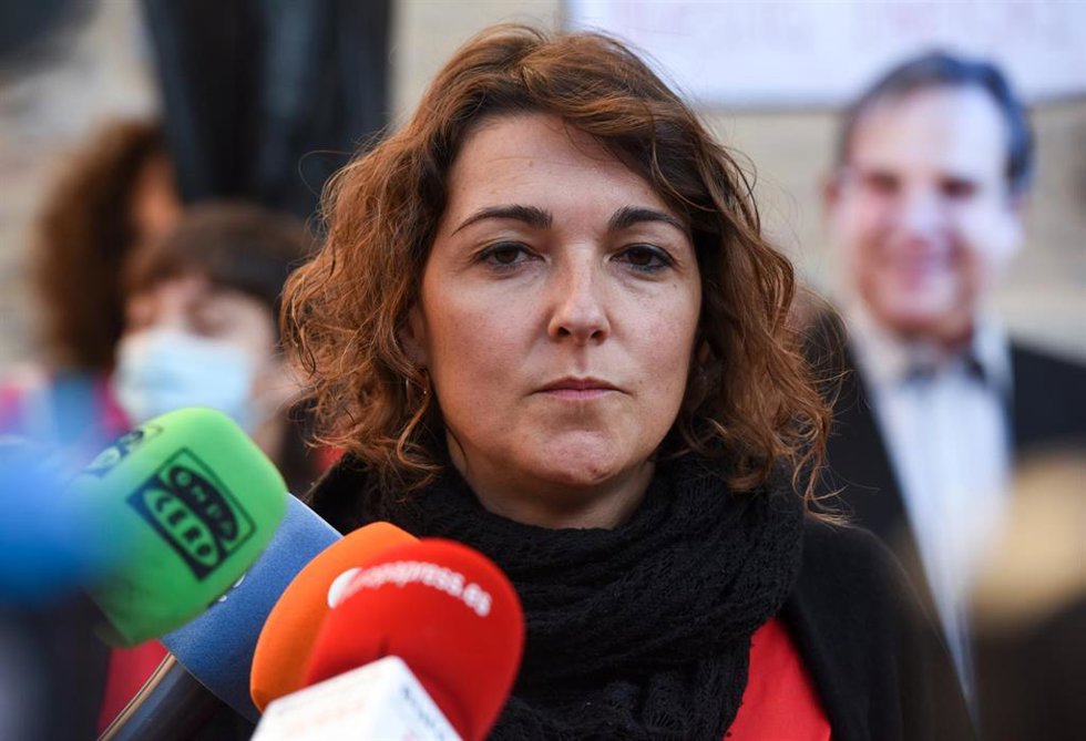 Archivo - La portavoz de la Alianza Contra la Pobreza Energética, María Campuzano