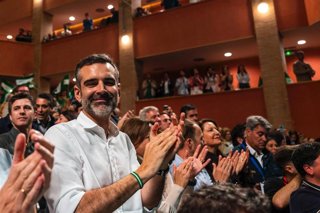 El presidente del PP de Almería y candidato al Parlamento andaluz, Ramón Fernández-Pacheco.