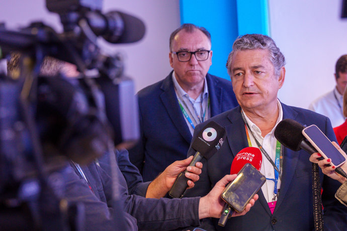 El consejero Sanidad, Presidencia y Emergencias, Antonio Sanz.