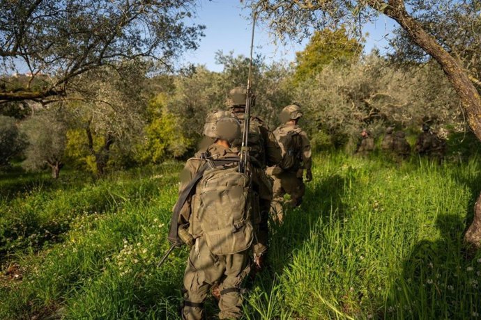 Archivo - Arquivo - Militares israelenses no sul do Líbano (arquivo)