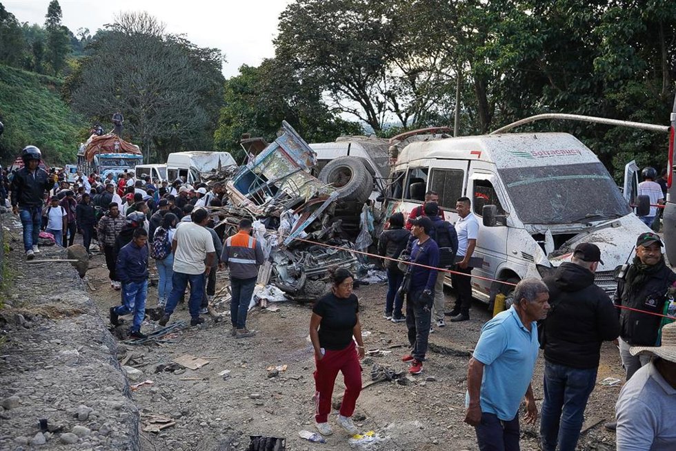 Atentado en Cajibío, Cauca (Colombia)