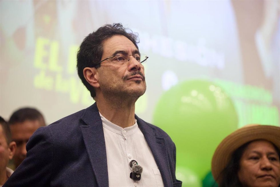 El candidato presidencial colombiano Iván Cepeda