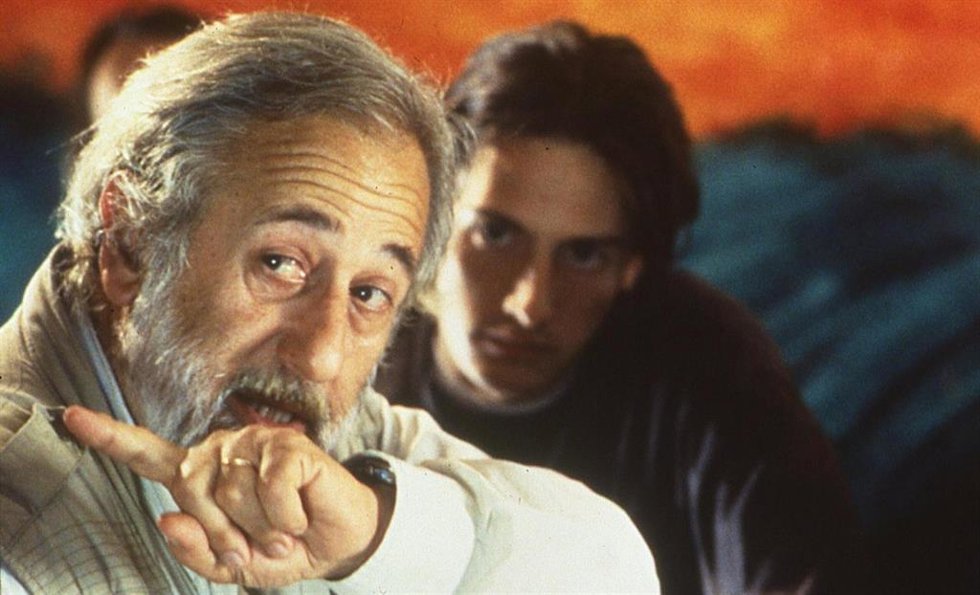 Archivo - Adolfo Aristarain junto a Juan Diego Botto en el rodaje de'Martín (Hache)'