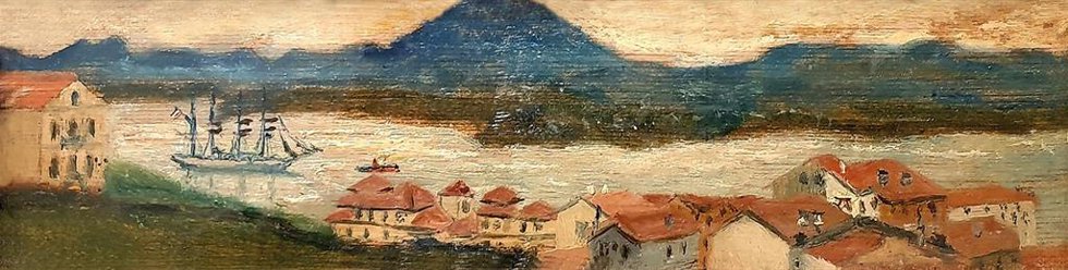 Cuadro de la exposición sobre Luis Polo Martínez-Conde