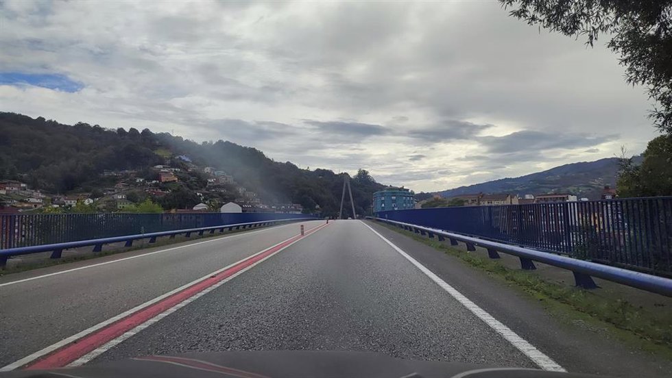 Archivo - Corredor del Nalón. As-117. Carreteras asturianas.