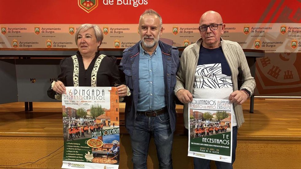 Presentación de la celebración de la Pingada del Mayo.
