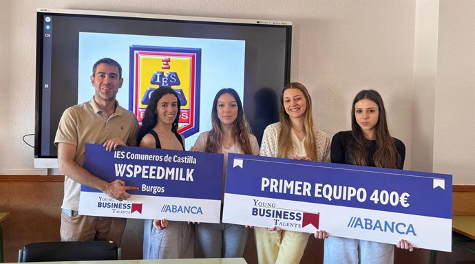 Ganadoras de la competición educativa Young Business Talents