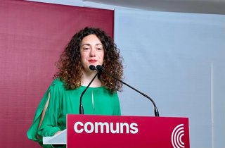 La portaveu dels Comuns i diputada al Congrés, Aina Vidal