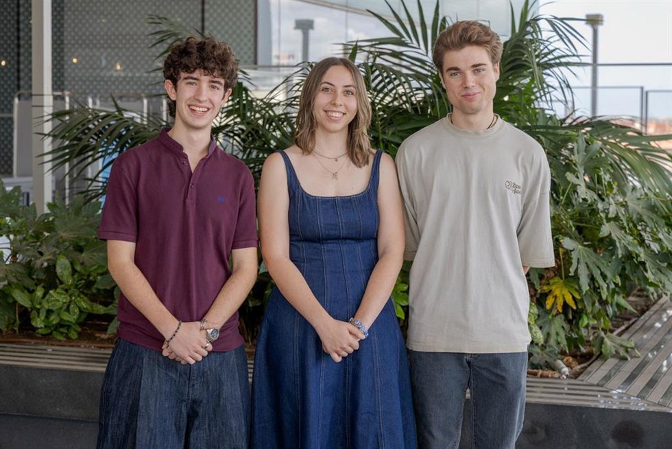 Galardonados en la segunda edición de las becas de Veolia