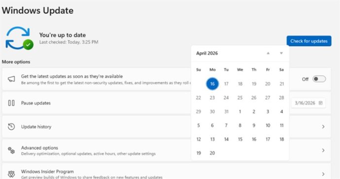 Suspensão das atualizações do Windows pela Microsoft.