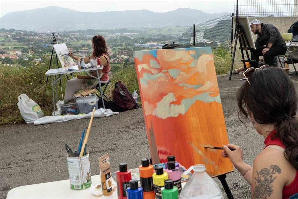 Archivo - Camargo inaugura mañana una retrospectiva con las obras ganadoras del Concurso de Pintura Rápida de los últimos 15 años