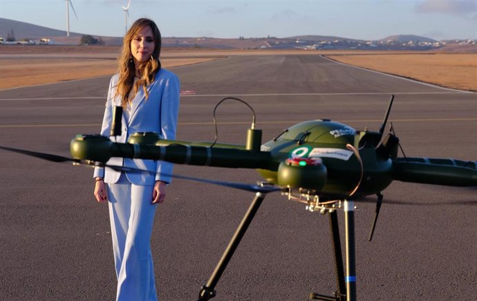 Archivo - Marta García, presidenta de Ecuas