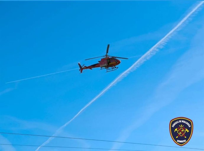 Archivo - Helicóptero la Milana