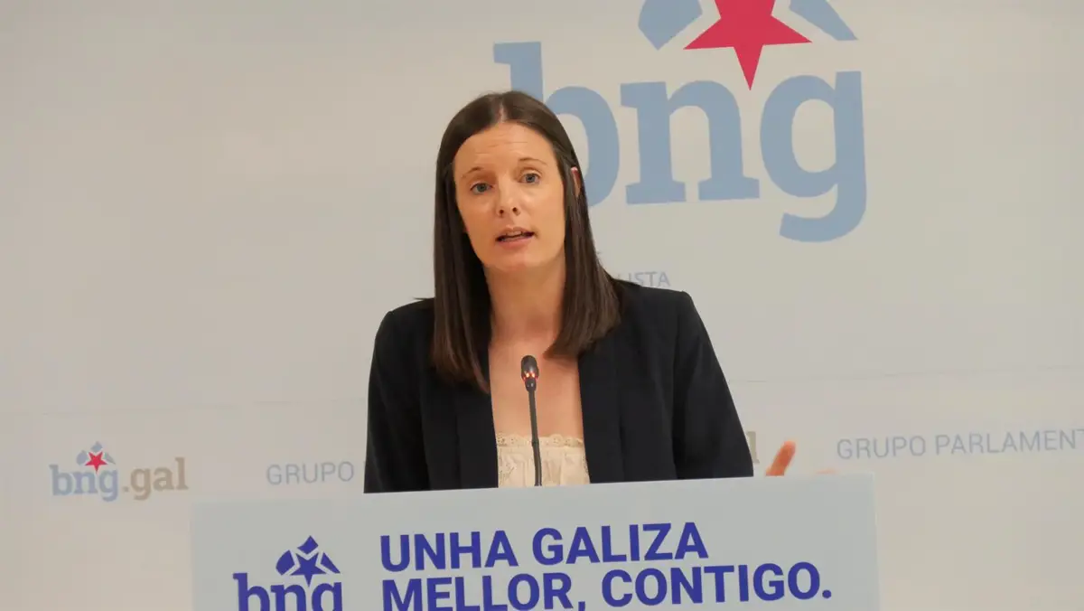 Olalla Rodil, viceportavoz del BNG