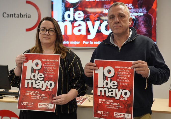 UGT y CCOO reclamarán el 1 de mayo "sacar el negocio" de la "emergencia social" de la vivienda