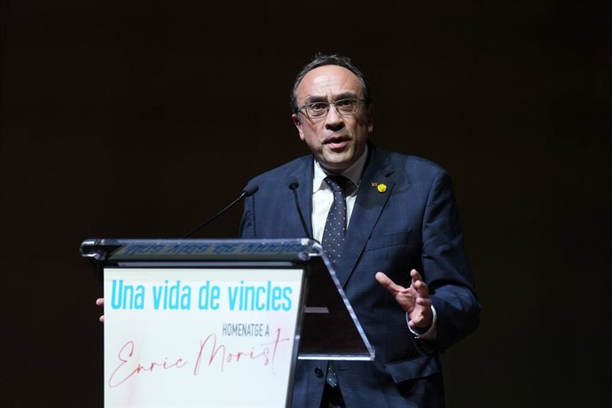 Archivo - El president del Parlament de Catalunya, Josep Rull