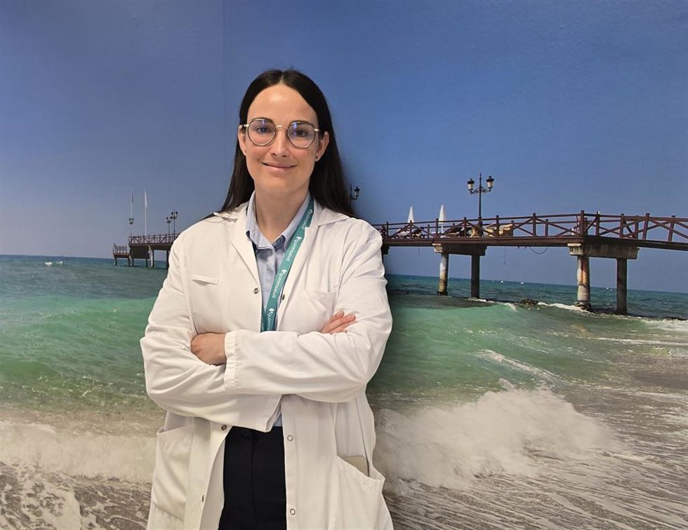 La doctora Nerea Costas, jefa del servicio de Reumatología del Hospital Quirónsalud Marbella (Málaga), en una foto de archivo.