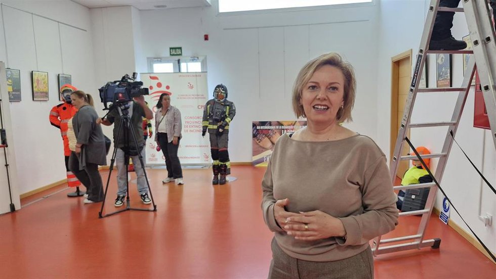 La secretaria de Salud Laboral y Políticas Sociales de UGT Extremadura, María José Ladera,