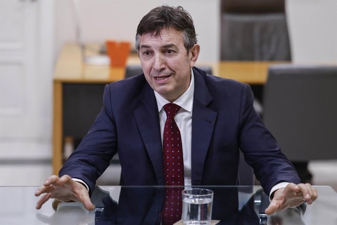 Archivo - Arxiu - El president de la CEV, Vicente Lafuente, en una imatge d'arxiu