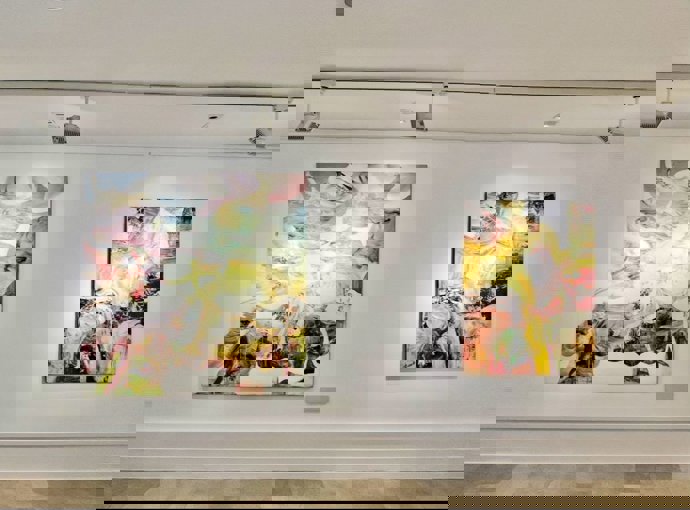 Exposición individual de Juan Becú. 