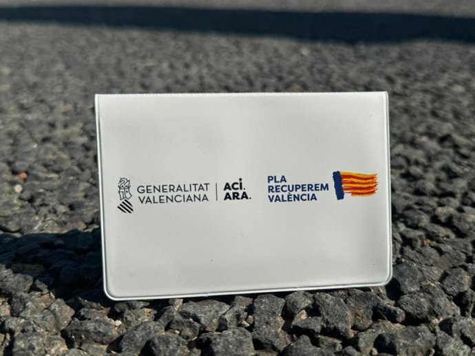 Targeta de transport Recuperem València destinada als veïns i veïnes dels municipis afectats per la dana