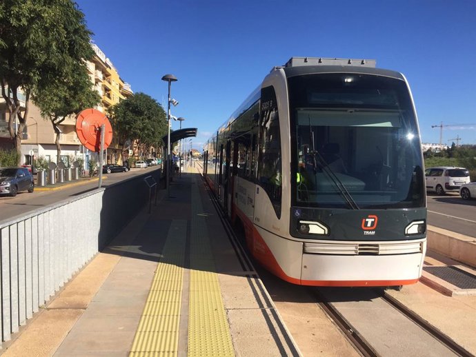 Archivo - Arxiu - Imatge d'arxiu d'un TRAM