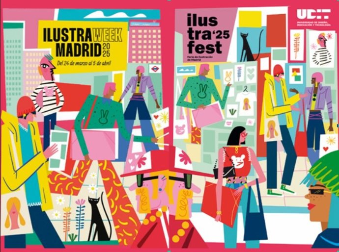 La obra de Verónica Grech cierra el ciclo 'La ilustración y sus procesos' en la Ventana de la Factoría Cultural.