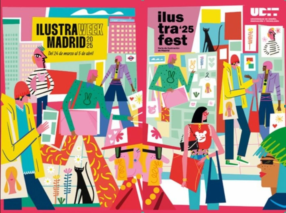 La obra de Verónica Grech cierra el ciclo 'La ilustración y sus procesos' en la Ventana de la Factoría Cultural.