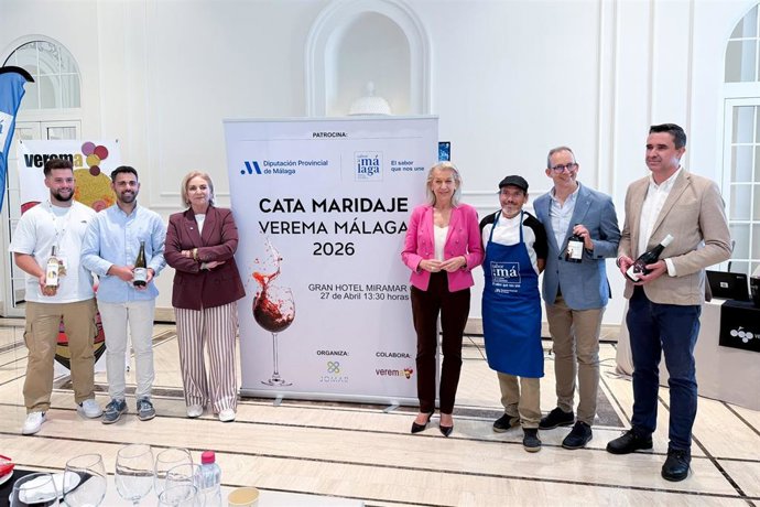 Sabor a Málaga muestra en Verema lo mejor de la despensa malagueña con una cata maridada