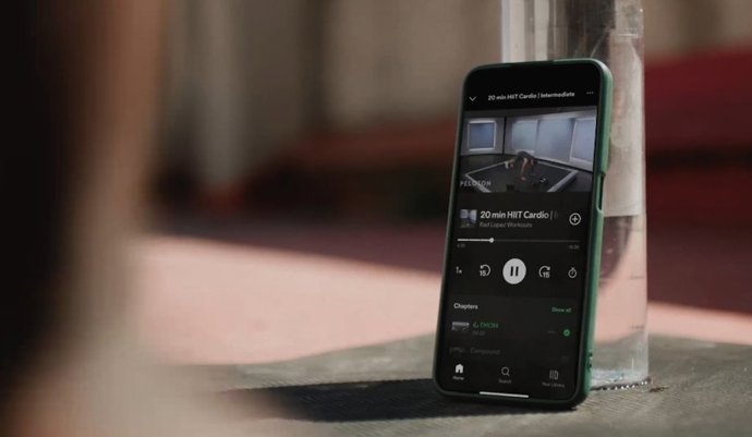 Entrenamientos guiados en Spotify