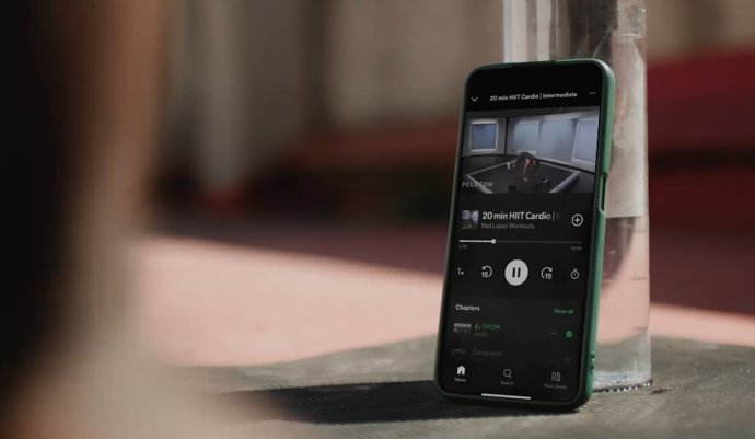 Treinos guiados no Spotify