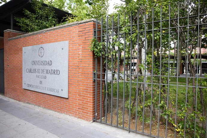 Archivo - Arquivo - Faculdade de Ciências Sociais e Jurídicas da Universidade Carlos III, em 14 de maio de 2024, em Madri (Espanha). Várias associações estudantis da Universidade Carlos III de Madri continuam a criticar a postura da reitoria perante os di