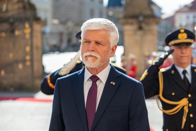 El presidente de República Checa, Petr Pavel, durante un reciente acto en Praga.